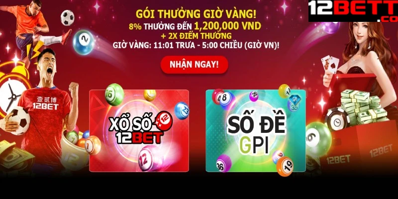 2 sảnh xổ số chất lượng của nhà cái 12Bet 2 sảnh xổ số chất lượng của nhà cái 12Bet